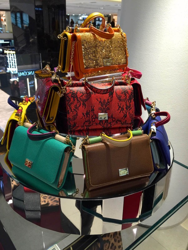 Bolsas lindas da coleção Dolce&Gabbana!