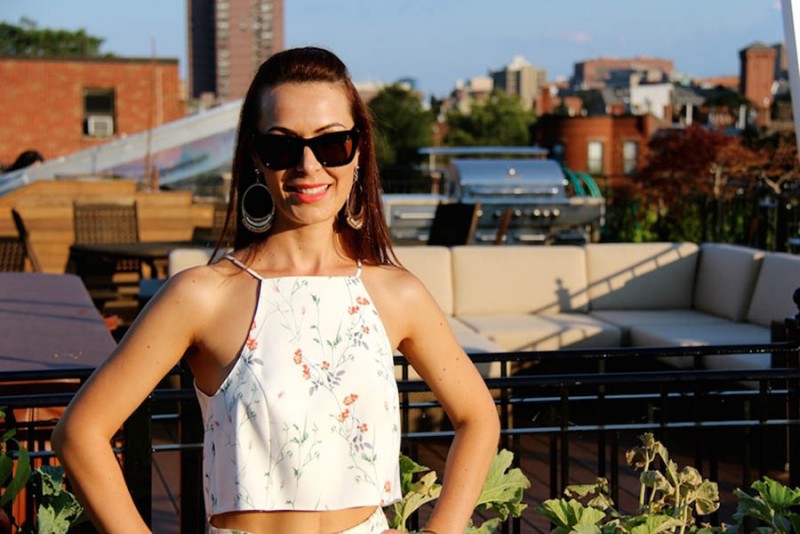 Look do dia - Shorts de cintura alta e crop top!